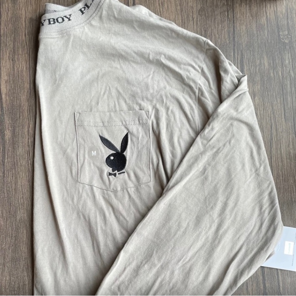 NWT Men’s Playboy long sleeve tee